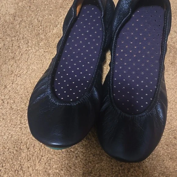 Tieks Midnight Blue Ballet Flats - Picture 2 of 7